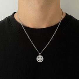 Collar Lost Gen Club Icy Smiley Necklace