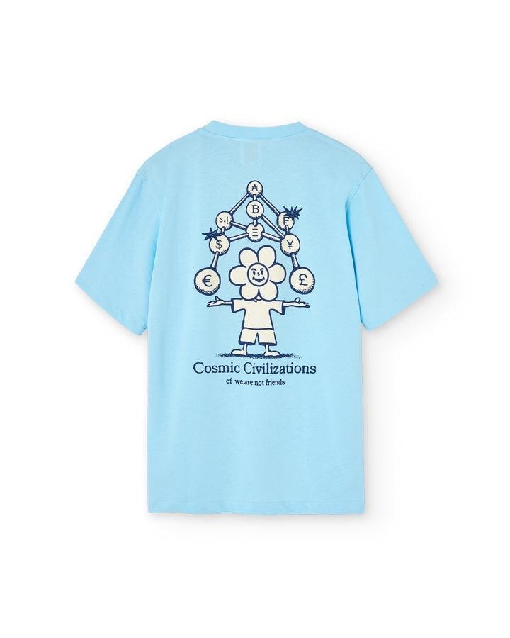 Camiseta We Are Not Friends Cosmic Aquamarine T-Shirt