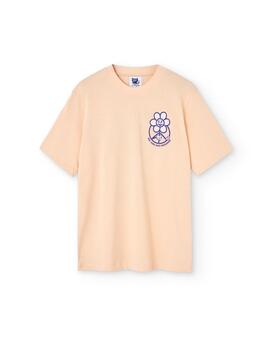 Camiseta We Are Not Friends Daisy Logo Peach T-Shirt
