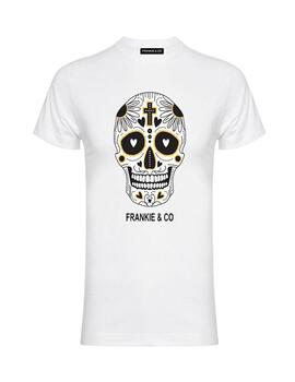 Camiseta Frankie & Co Mexican Skull
